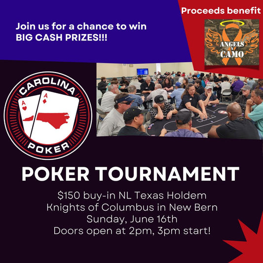 New Bern Poker Tournament Entry - June 16th